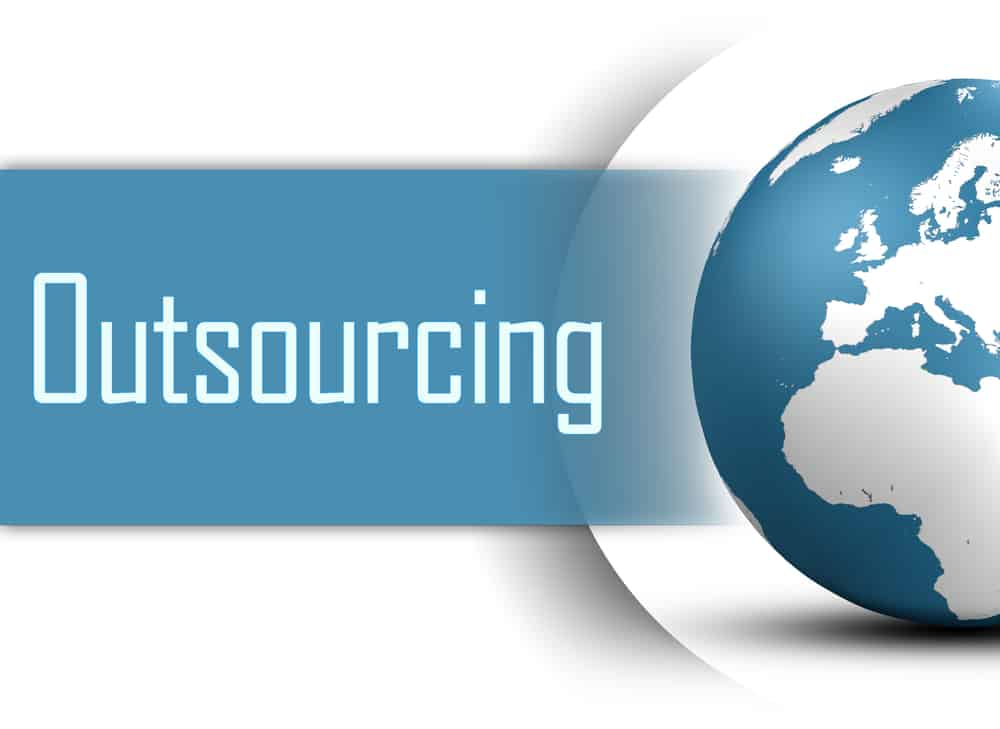 Outsourcing concept