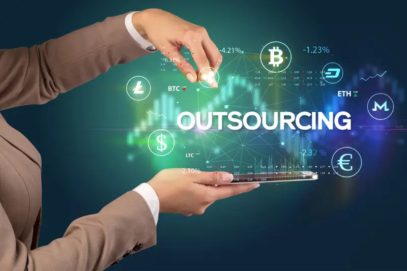 Outsourcing concept