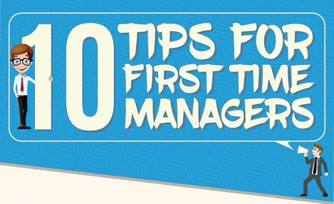 10 tips for first time managers illustration