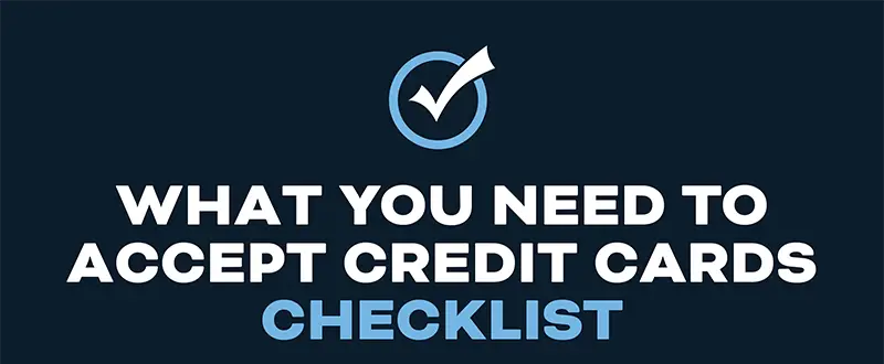 BluePay - What You Need to Accept Credit Cards Checklist