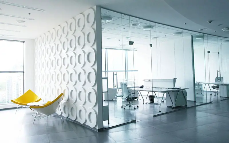 minimalist office space 