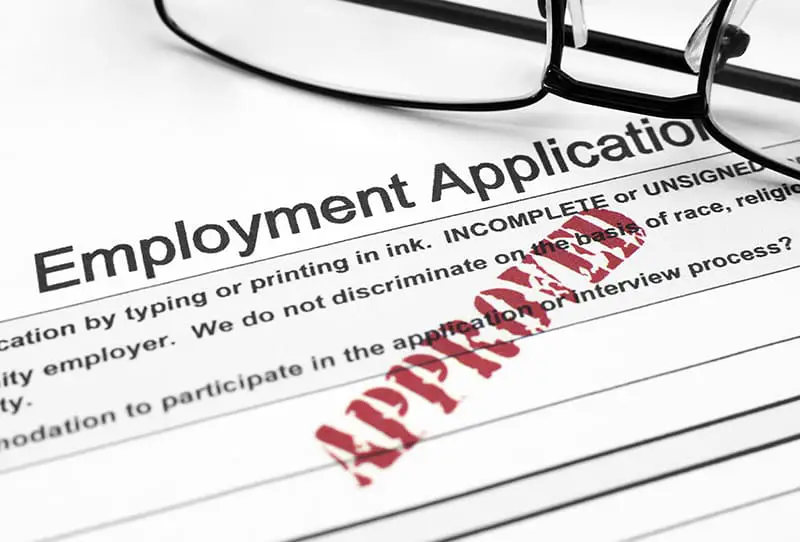 5 Types of Background Screening - Employment application