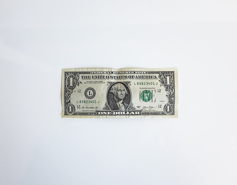 SBA Express loan  - 1US dollar banknote
