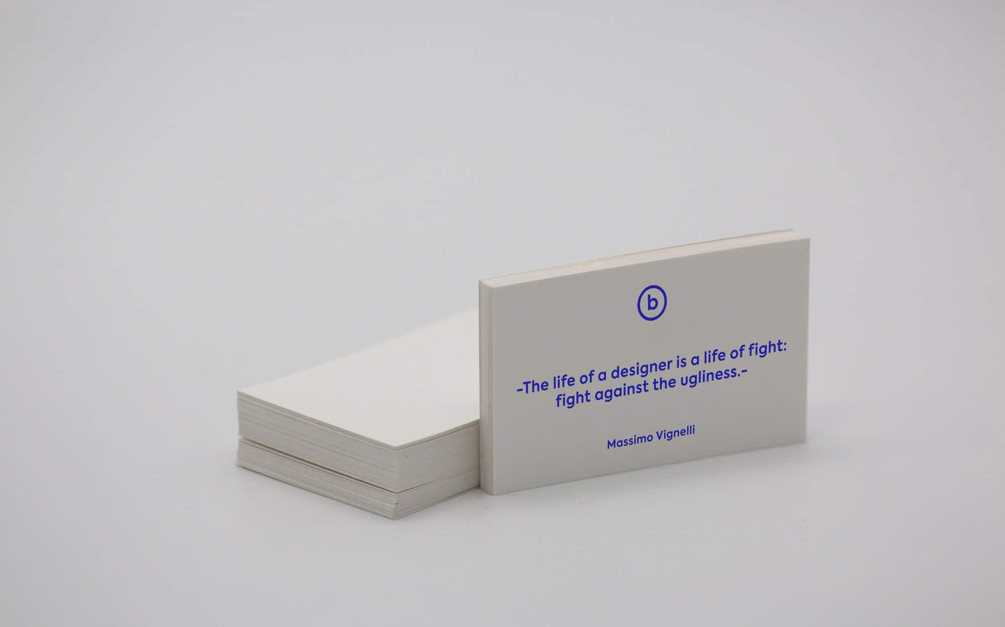 A proffessional business card.