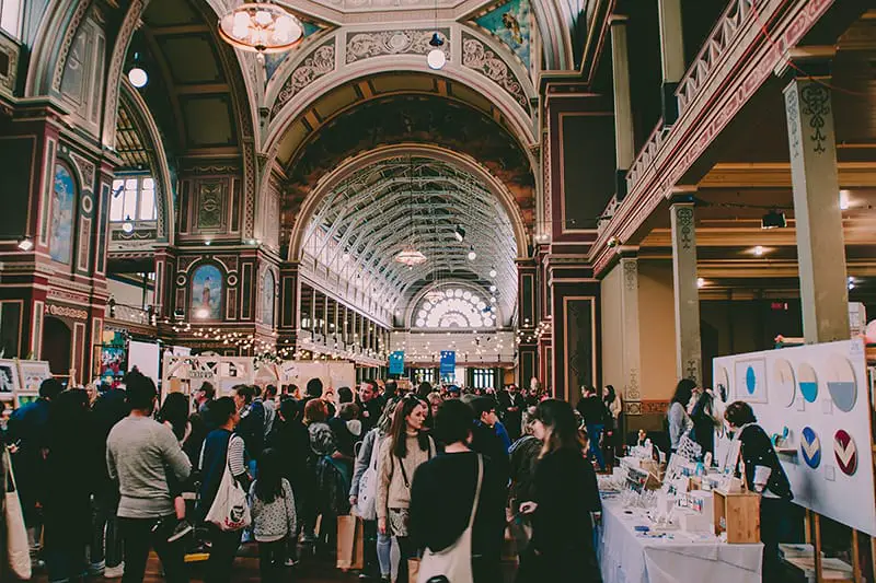 Royal Exhibition Building, Carlton, Australia - trade show