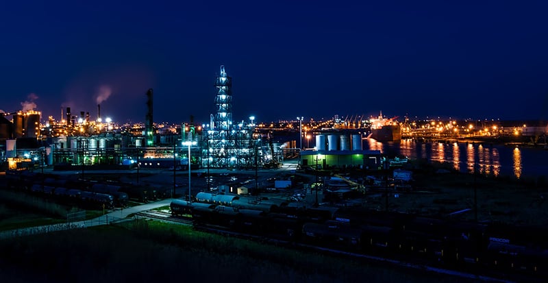 Port Arthur Texas - oil and gas industries
