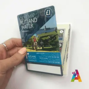 Alpha z fold card - print media