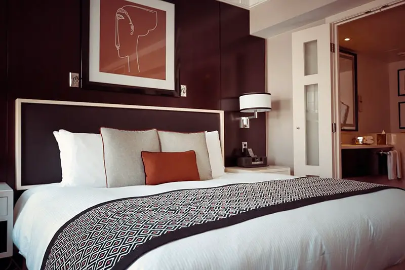 hotel room – business travel - serviced accommodation