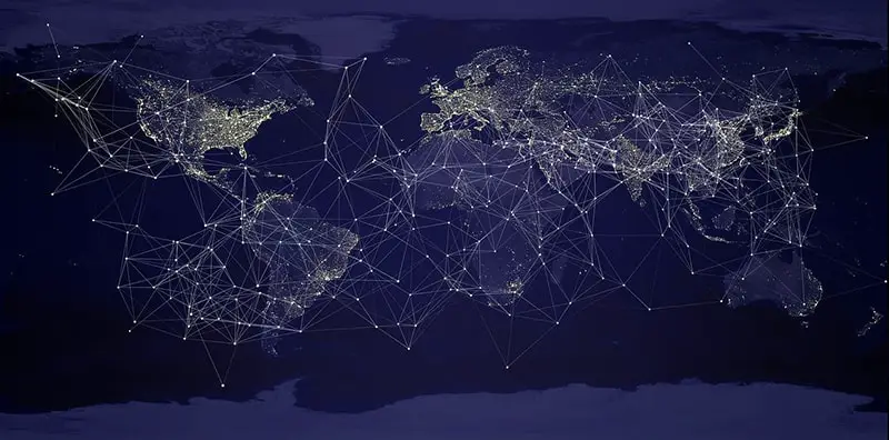 geographical information systems - earth globalisation network