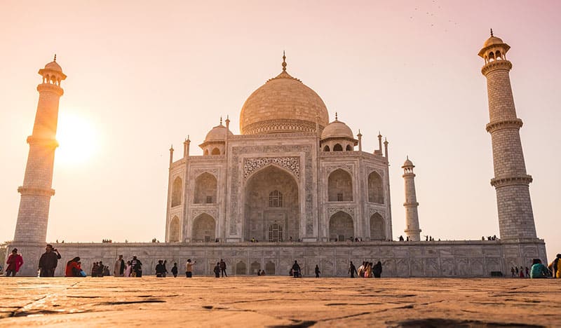 A Taj Mahal temple in India