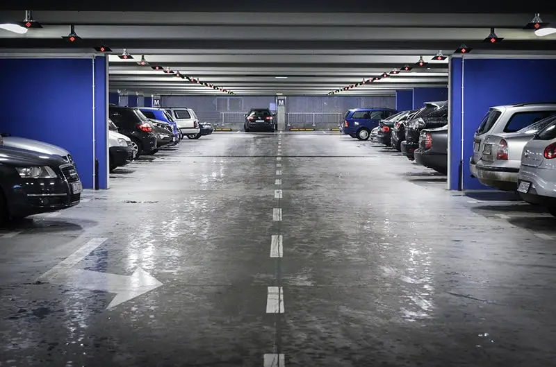 parking – cars in underground parking