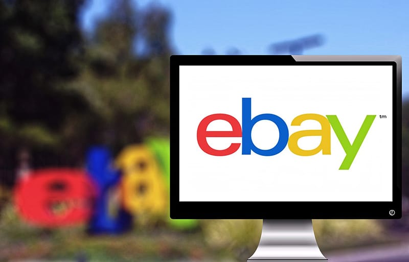 ebay on screen monitor ecommerce