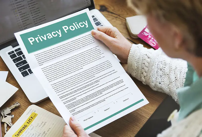 Privacy Policy Service Documents Terms of Use Concept