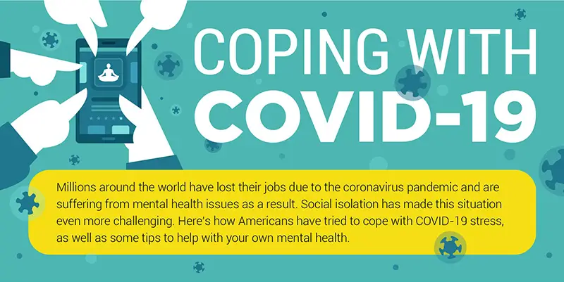Online therapy helping people to cope with COVID 19