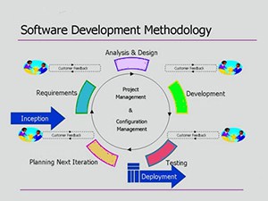 Software Development methology cycle chart