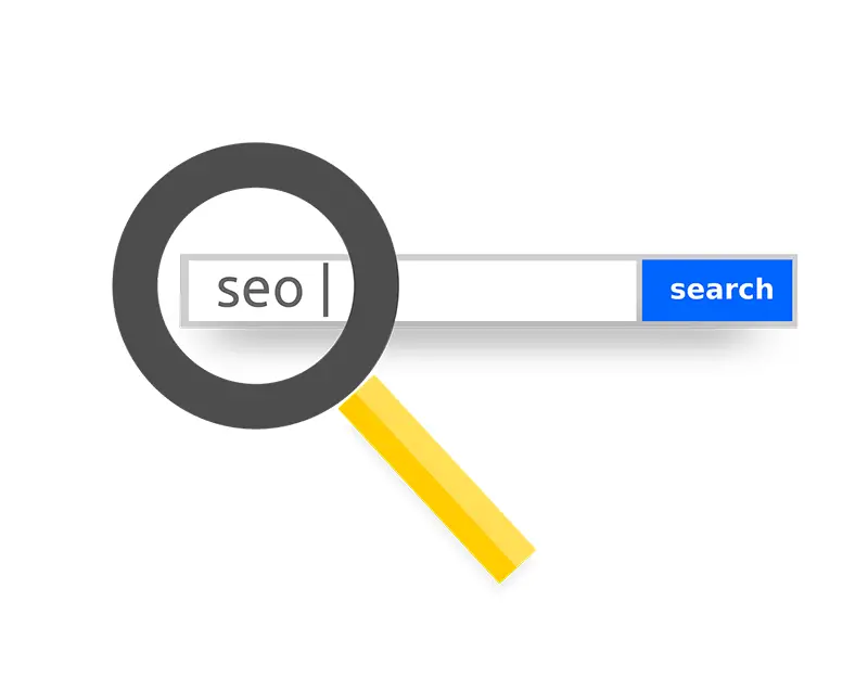 SEO internet marketing illustration