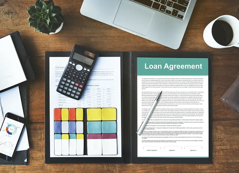 Loan Agreement Budget Capital Credit Borrow Concept