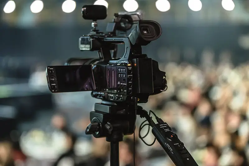 video production equipment – digital camera