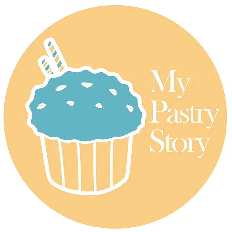 Cupcake logo sticker