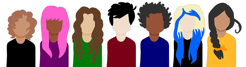 Diversity people avatar