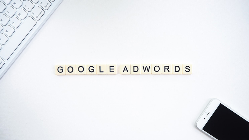 Google adwords in scrabble text