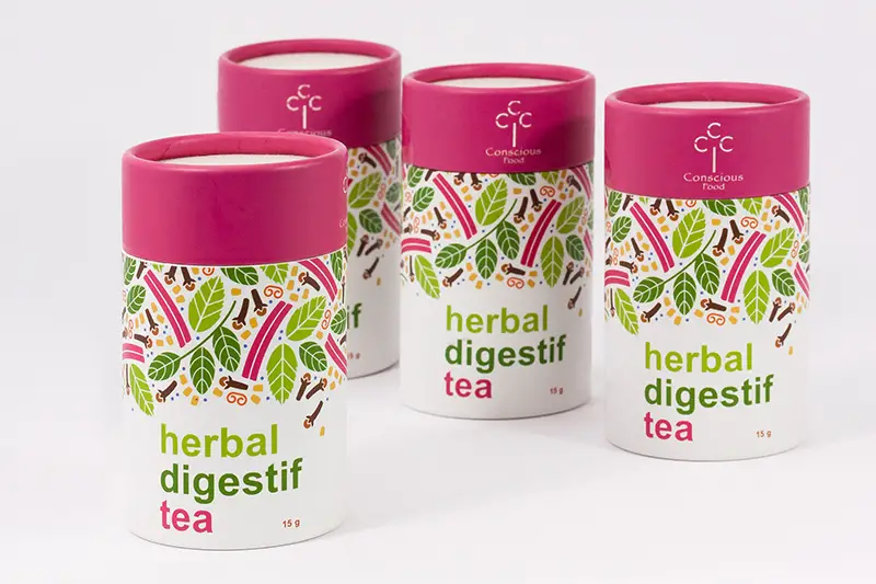 Herbal tea packaging