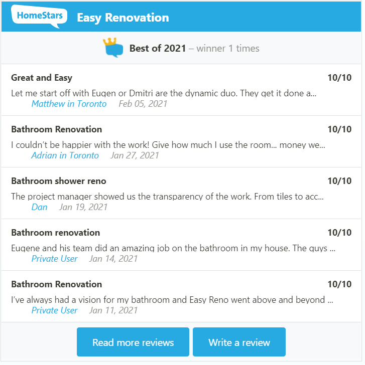 Easy Renovation reviews screenshot