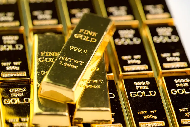 Gold bars