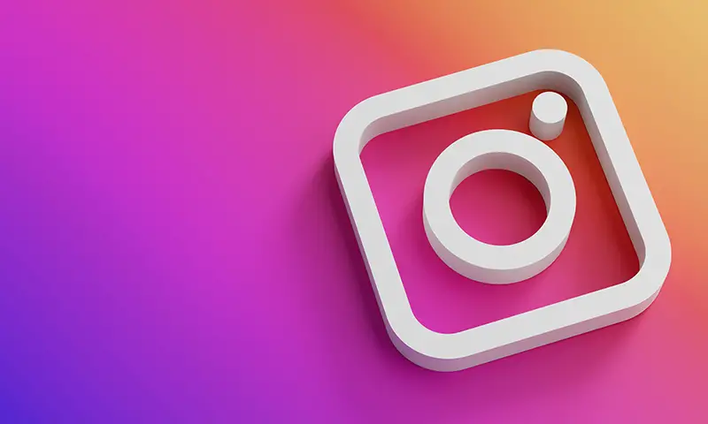 Instagram 3D icon