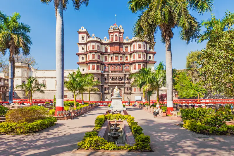 Rajwada is a historical palace in Indore city, India