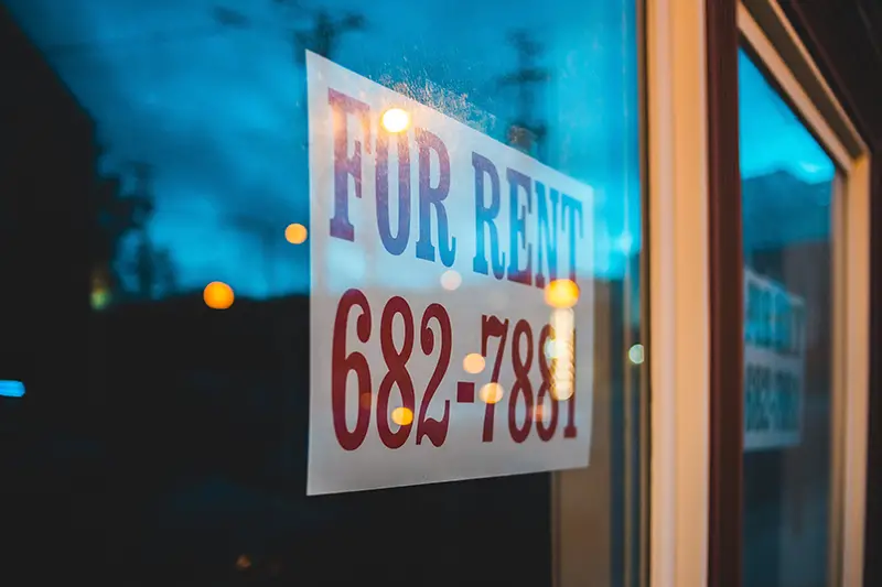 red and blue neon light signage for rent