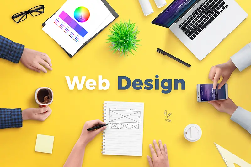 Web design concept