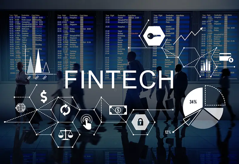 Fintech Investment Financial Internet Technology Concept