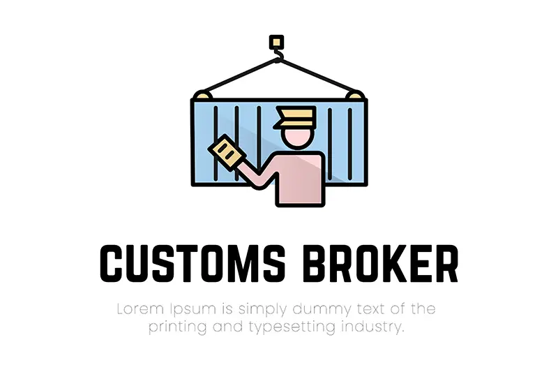 Customs broker logo