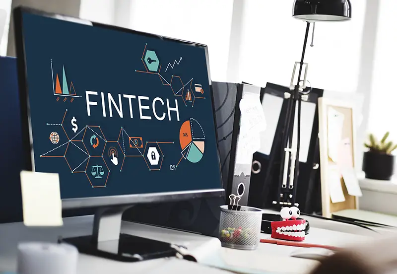 Fintech Investment Financial Internet Technology Concept