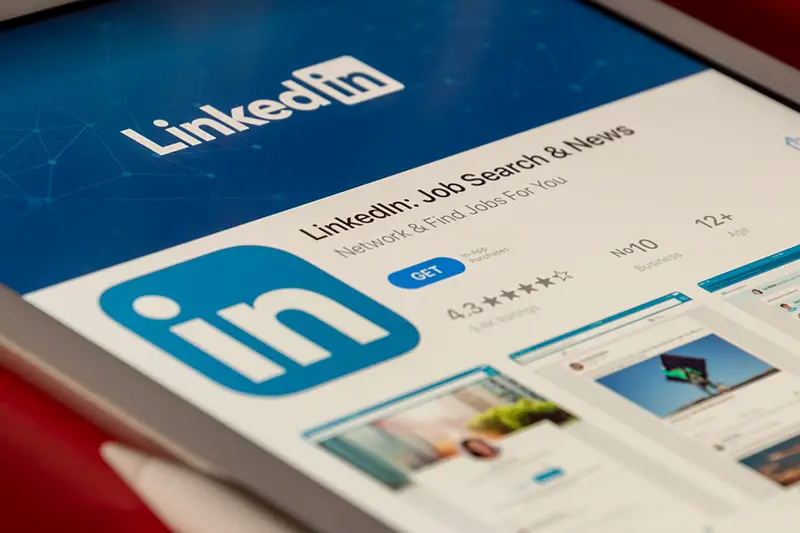 Linkedin social networking platform