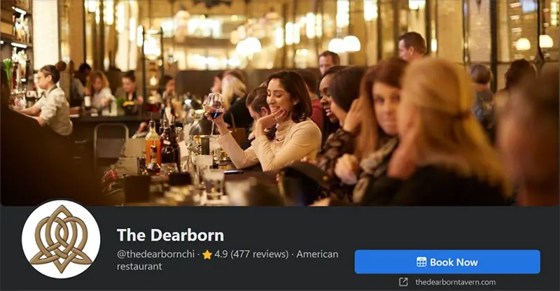 The Dearborn Facebook home page
