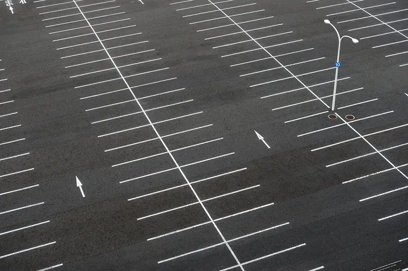 Black anad white floor tiles