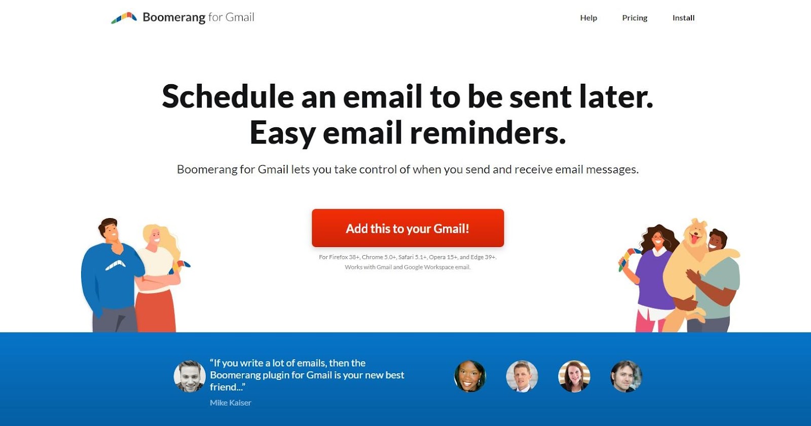 Boomerang email automation tool