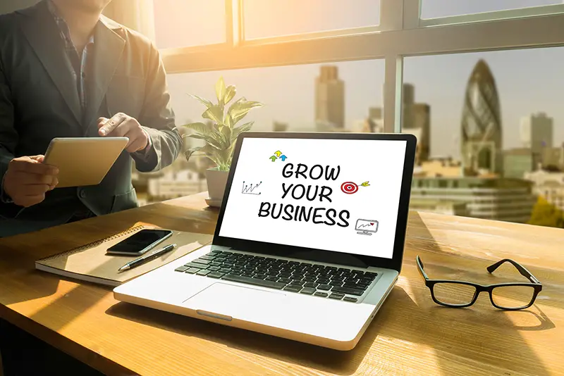 GROW YOUR BUSINESS CONCEPT