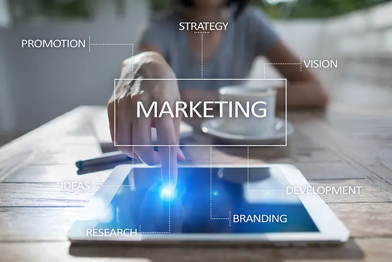 Marketing business concept