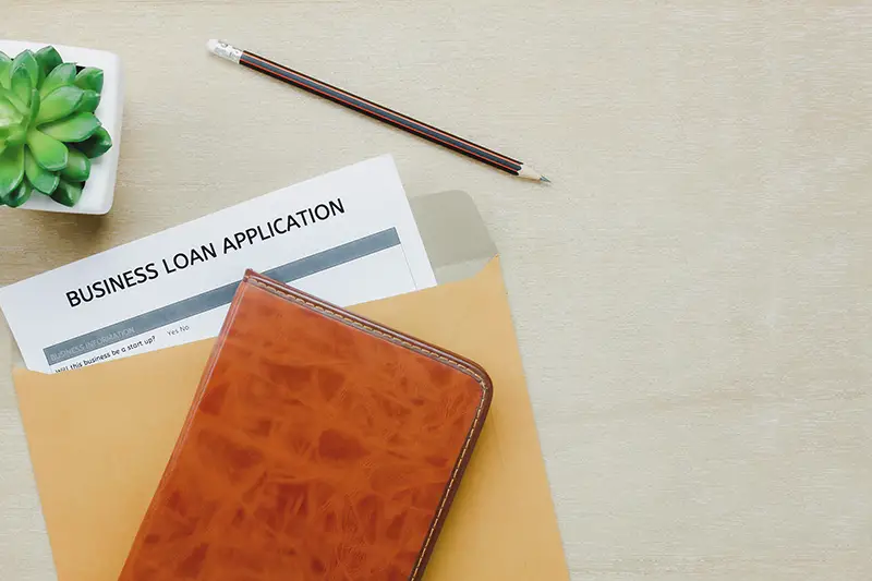 The business loan application form