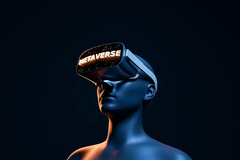 Metaverse sign virtual reality