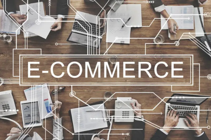 Ecommerce business concept