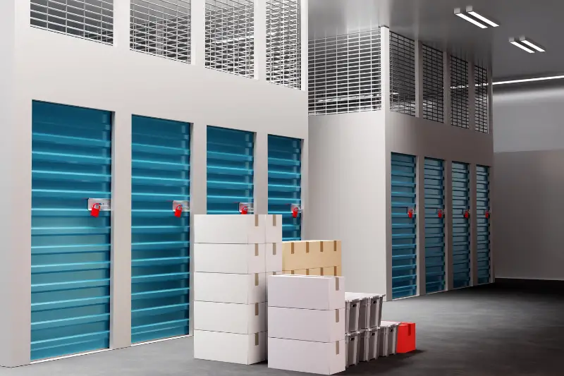 Self storage units