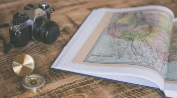 Map compass camera