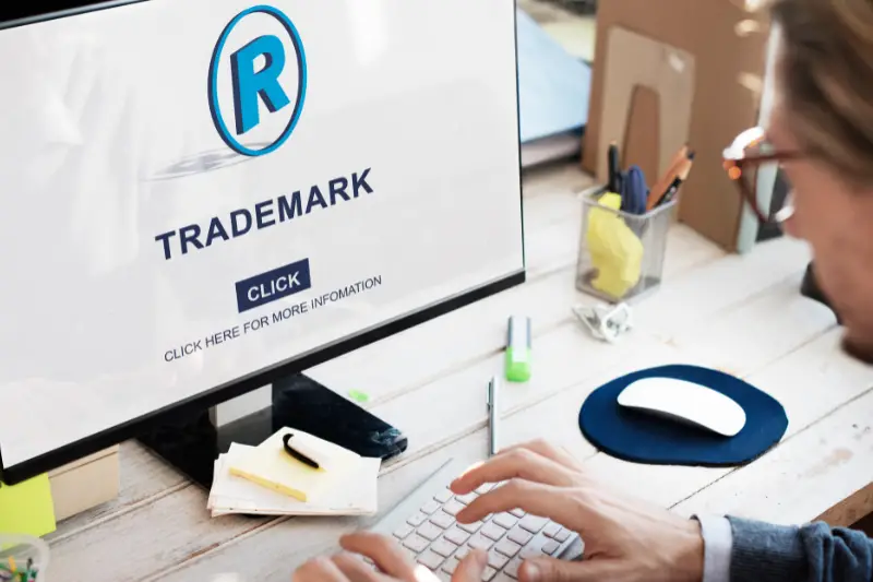 Trademark brand rights protection copyright concept