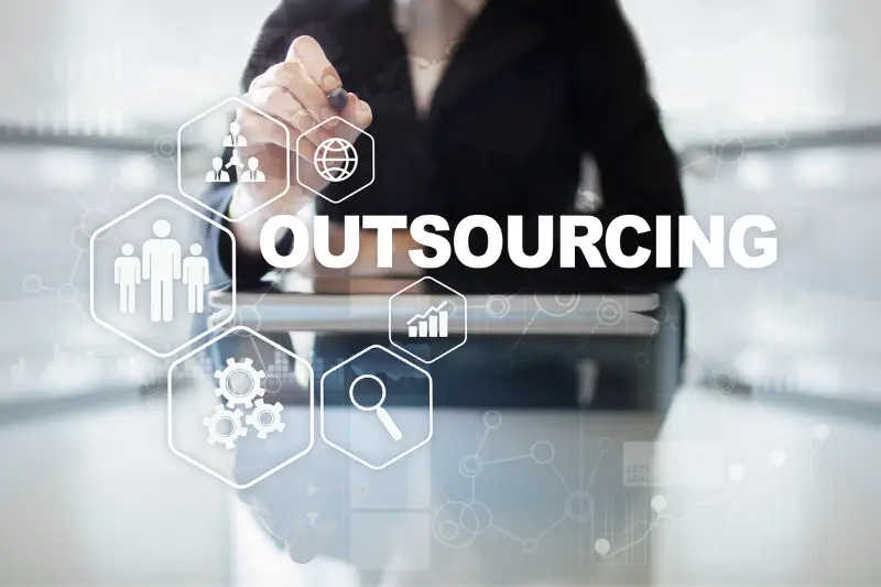 Outsourcing concept