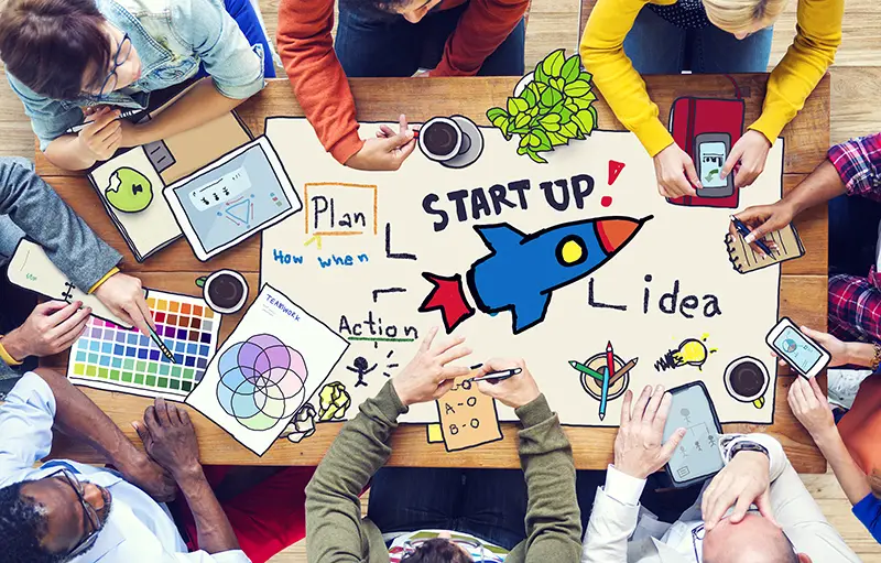 Diverse People Working and Startup Business Concept