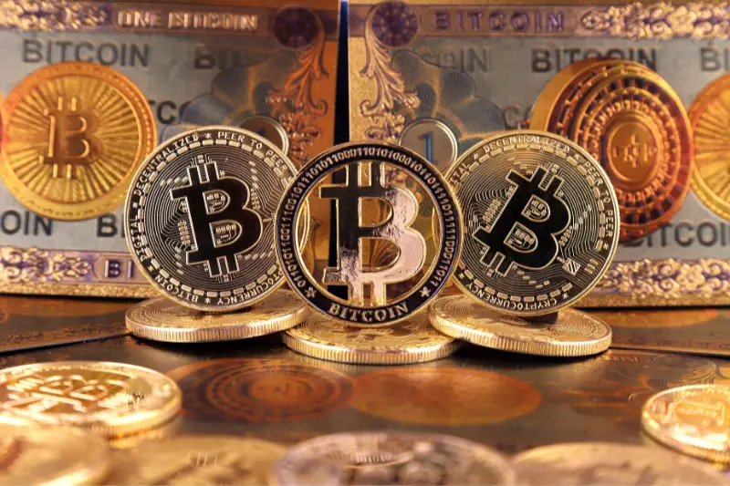 Stock of bitcoin